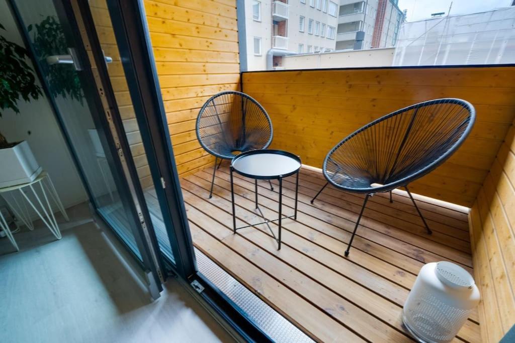 3H,K,P - Keskellae Tamperetta Kaunis Parvekkeellinen Uusittu Kolmio Apartment Ngoại thất bức ảnh
