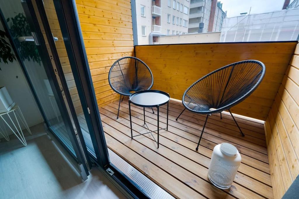 3H,K,P - Keskellae Tamperetta Kaunis Parvekkeellinen Uusittu Kolmio Apartment Ngoại thất bức ảnh